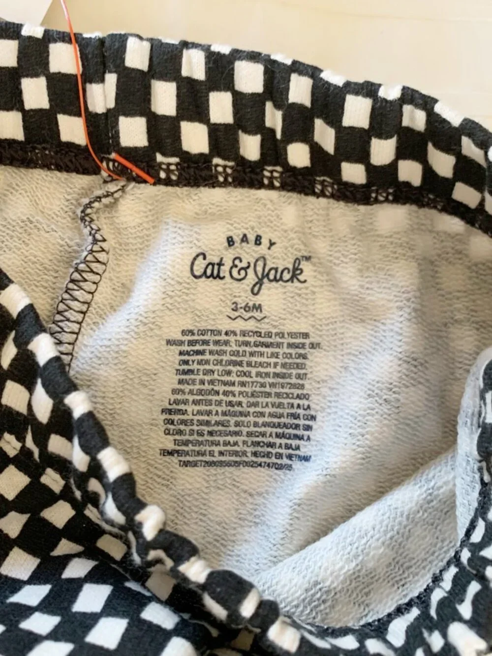 Cat & Jack Milk Monster Sweatsuit NWT • 3-6 Months